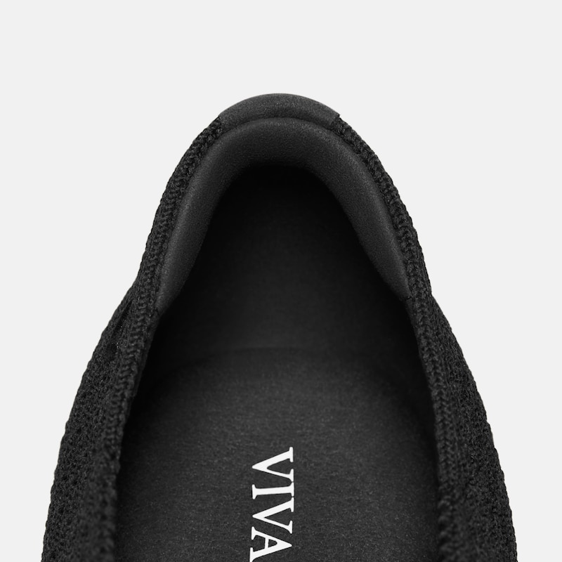 Mini Square-Toe Mary-Jane Flats (Jovin), Black, EU38.5 | VIVAIA