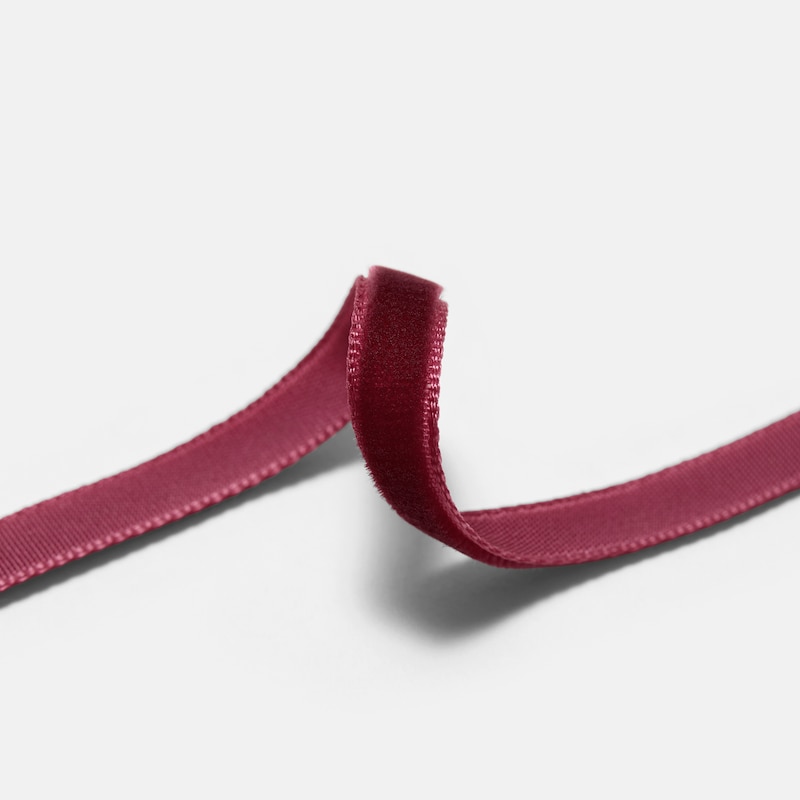 Nylon Shoelace Set (Romie), Ruby Red, one-size | VIVAIA
