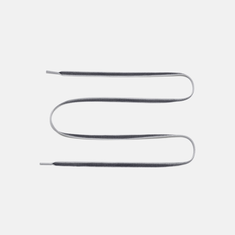 Nylon Shoelace Set (Romie), Light Grey, one-size | VIVAIA