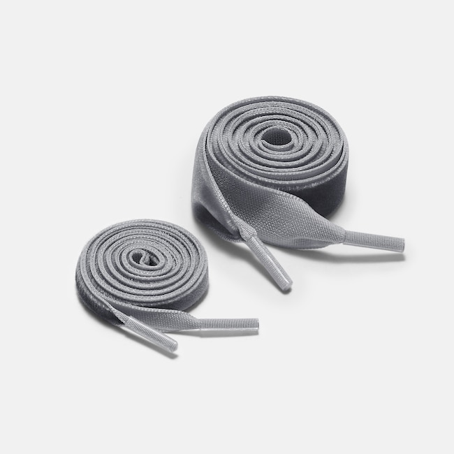 Nylon Shoelace Set (Romie) - Light Grey