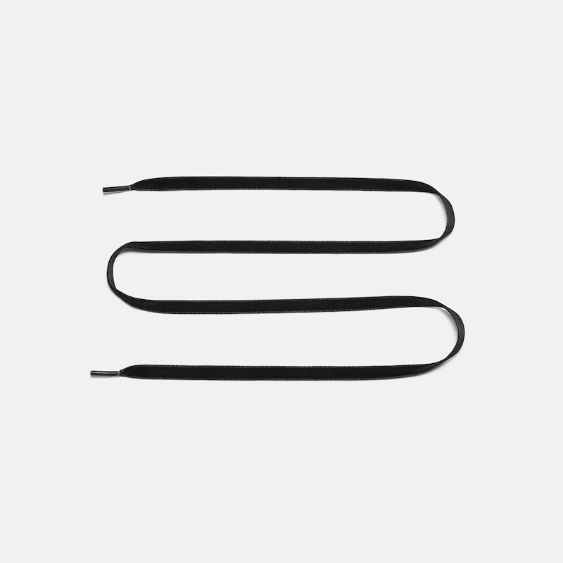 Nylon Shoelace Set (Romie), Black, one-size | VIVAIA