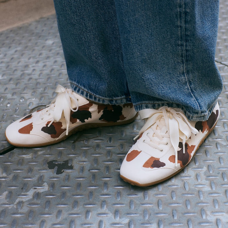 Square-Toe Jogger Sneakerina (Carol), Wildweave, EU39.5 | VIVAIA