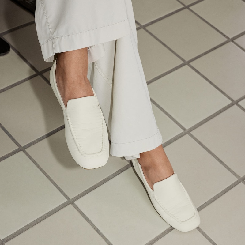 Nylon Travel Loafers (Avoir), Seashell, EU46 | VIVAIA
