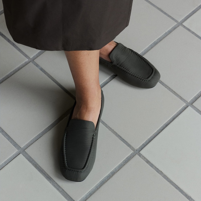 Nylon Travel Loafers (Avoir), Seaweed, EU38 | VIVAIA