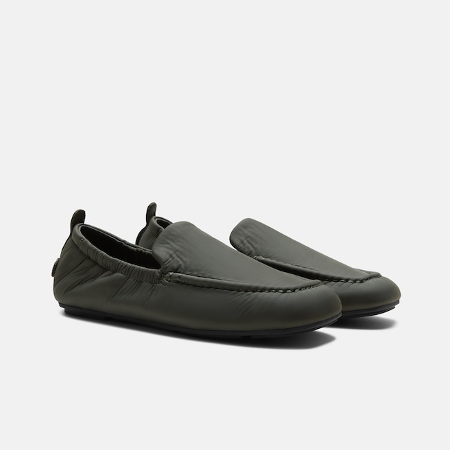 Nylon Travel Loafers (Avoir) - Seaweed