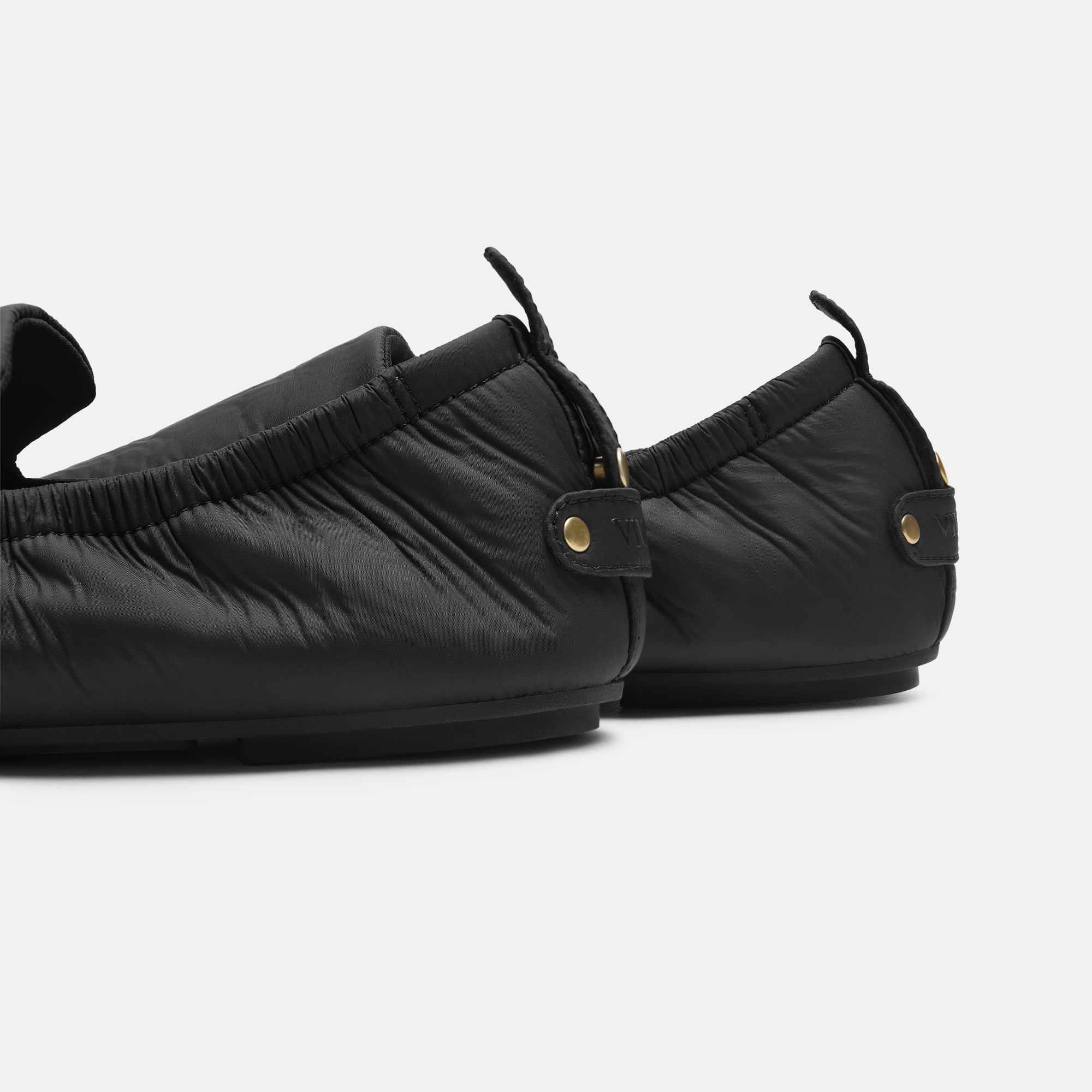 Nylon Travel Loafers (Avoir), Black, EU35 | VIVAIA