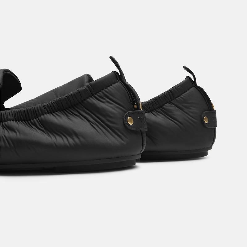 Nylon Travel Loafers (Avoir), Black, EU35 | VIVAIA