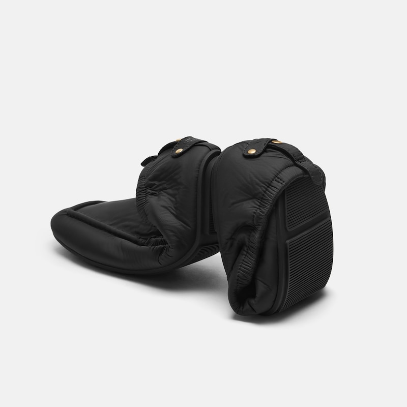 Nylon Travel Loafers (Avoir), Black, EU35 | VIVAIA