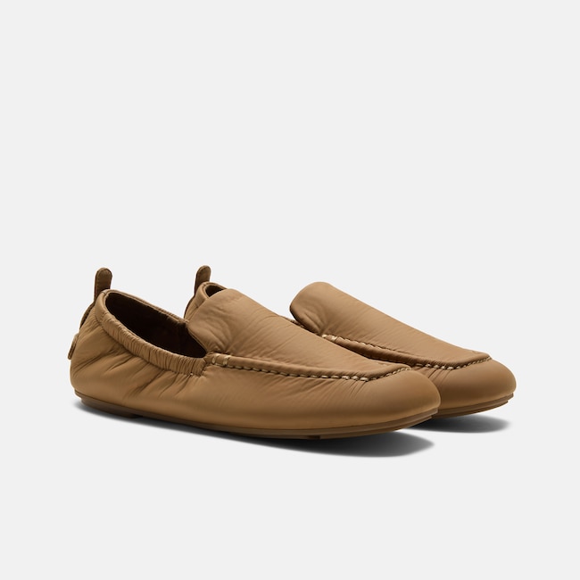 Nylon Travel Loafers (Avoir) - Dark Chestnut