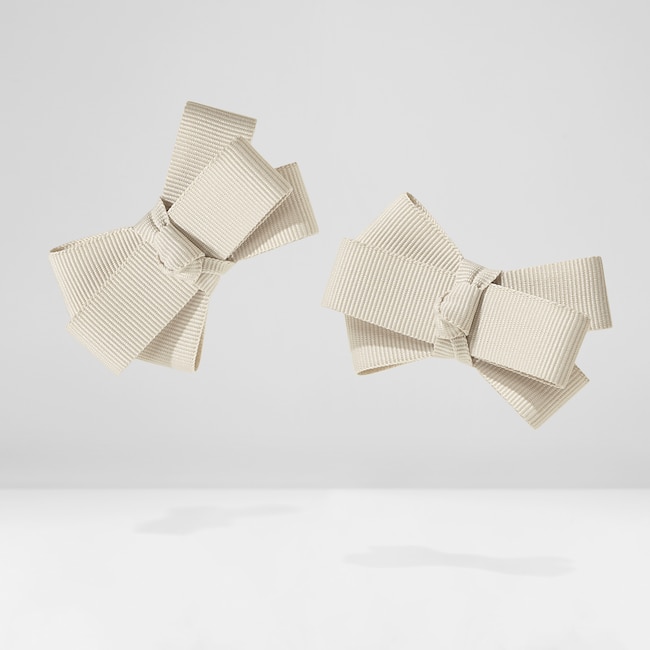 Removable Bows (Dora) - Cream Ivory