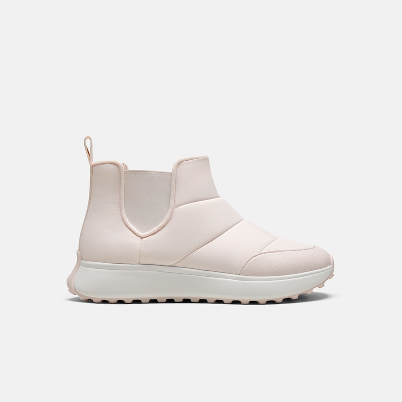 Round-Toe Slip-On Sneaker Boots (Lupi), Snow Pink, EU39 | VIVAIA