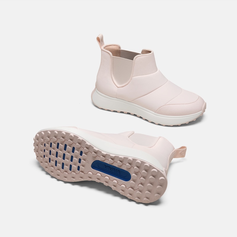 Round-Toe Slip-On Sneaker Boots (Lupi), Snow Pink, EU39 | VIVAIA