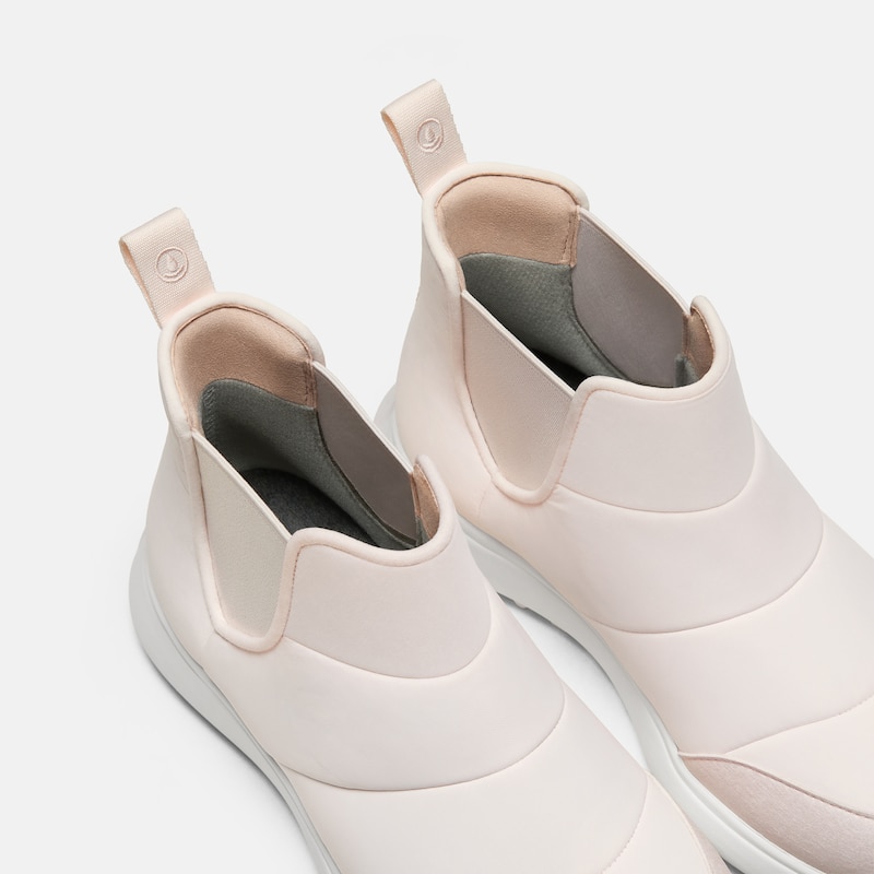 Round-Toe Slip-On Sneaker Boots (Lupi), Snow Pink, EU39 | VIVAIA