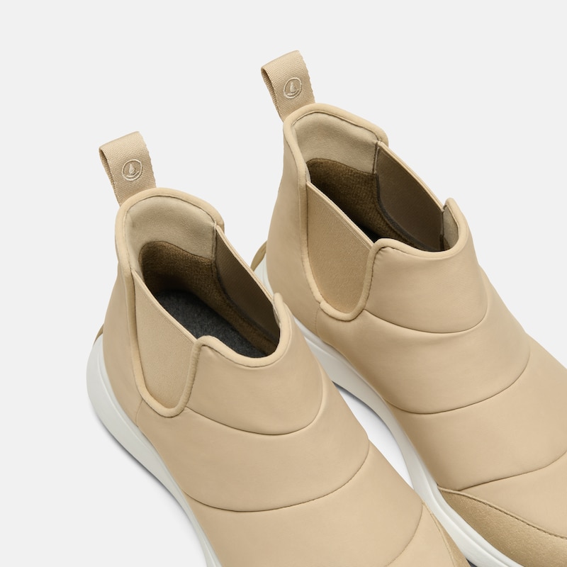Round-Toe Slip-On Sneaker Boots (Lupi), Desert, EU39 | VIVAIA