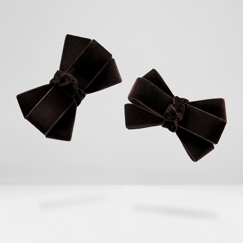Removable Bows (Dora), Dark Chocolate, one-size | VIVAIA