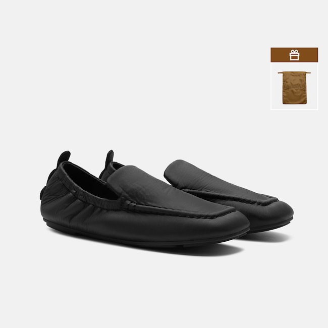 Nylon Travel Loafers (Avoir) - Black