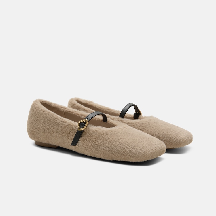 Square-Toe-Faux-Fur-Mary-Jane-(Moxa)