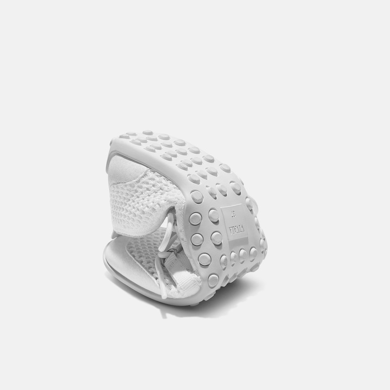 Square-Toe Hybrid Mesh Mary Janes (Cecily), WHITE MESH, EU38.5 | VIVAIA