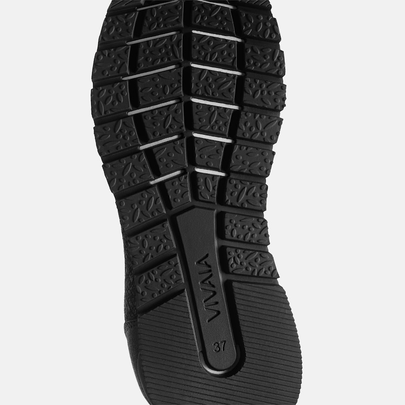 Unisex Waterproof Slip-On Sneakers (Allday Pro), Black & Charcoal, EU39 | VIVAIA