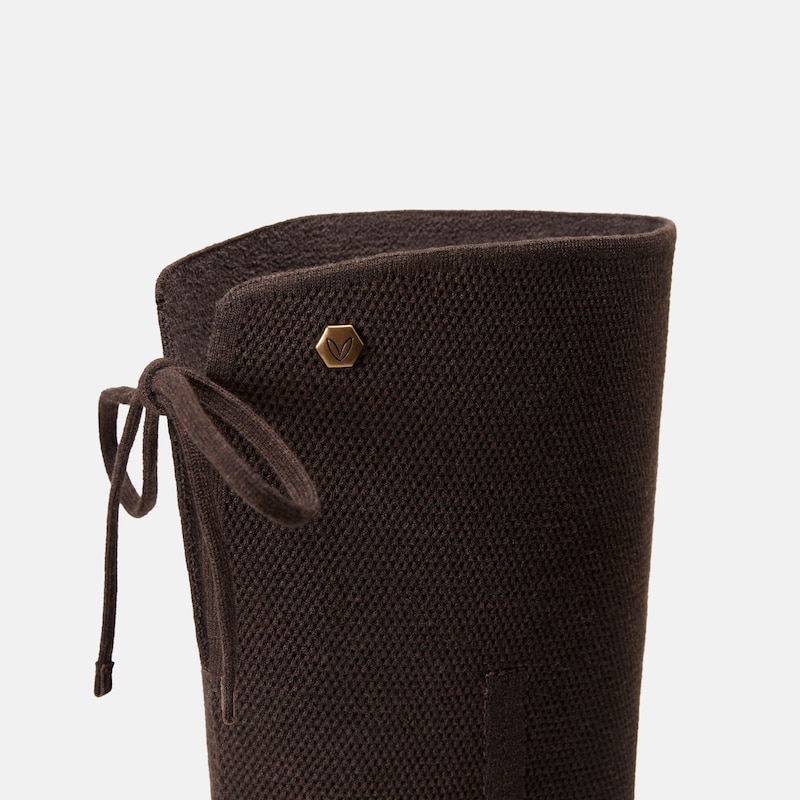 Wide-Shaft Knee-High Boots (Gia 2.0), Cocoa Brown, EU39 | VIVAIA