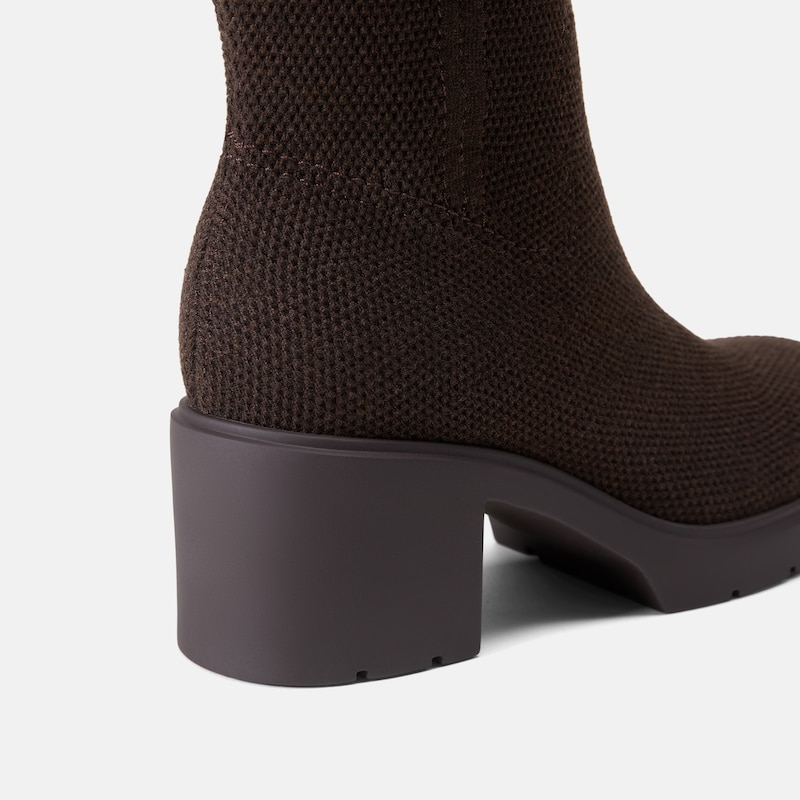 Wide-Shaft Knee-High Boots (Gia 2.0), Cocoa Brown, EU39 | VIVAIA