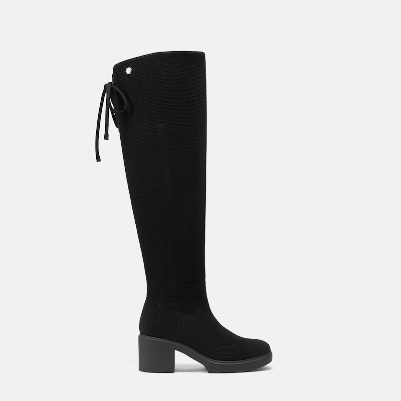 Wide-Shaft Knee-High Boots (Gia 2.0), Black, EU35 | VIVAIA