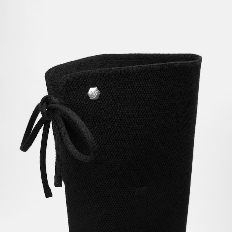 Wide-Shaft Knee-High Boots (Gia 2.0), Black, EU35 | VIVAIA