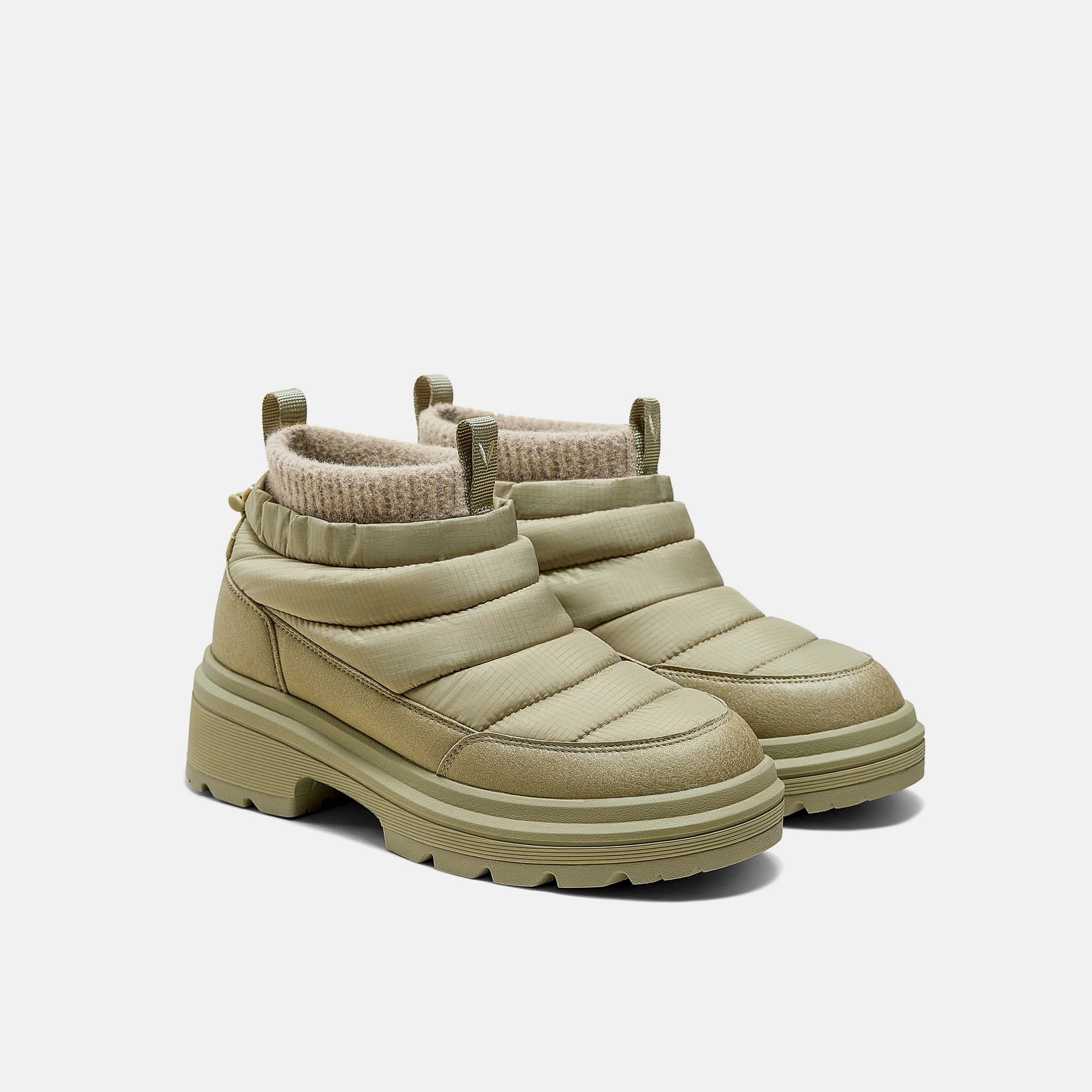 Waterproof PufferTherm Warm Boots (Tyler) - Cardamom