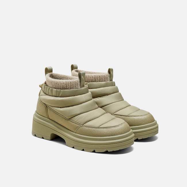 Waterproof PufferTherm Warm Boots (Tyler) - Cardamom