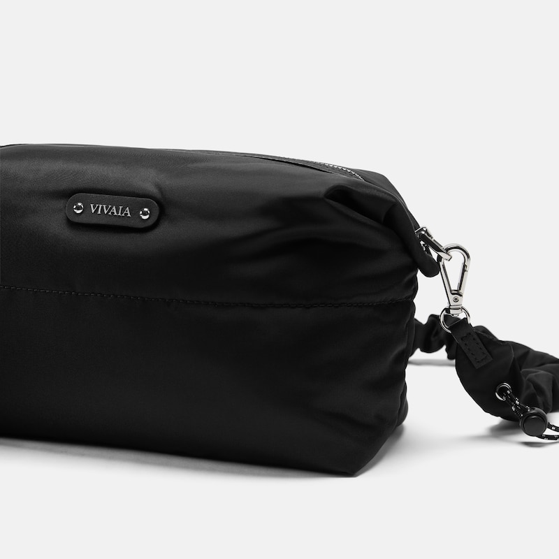 Soft Rectangular Crossbody Bag (Elyon), Black, one-size | VIVAIA