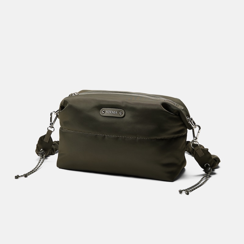Soft Rectangular Crossbody Bag (Elyon), Seaweed, one-size | VIVAIA