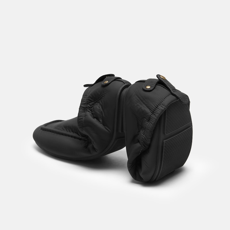 Nylon Travel Loafers (Avoir), Black, EU35 | VIVAIA