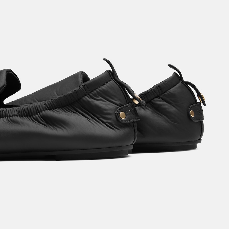 Nylon Travel Loafers (Avoir), Black, EU35 | VIVAIA