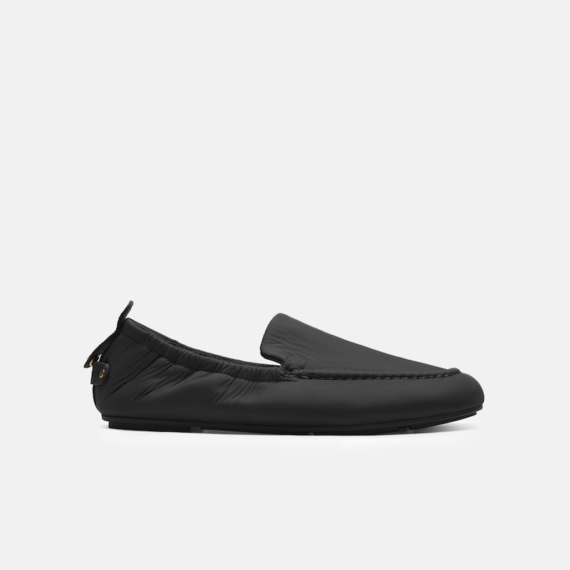 Nylon Travel Loafers (Avoir), Black, EU35 | VIVAIA