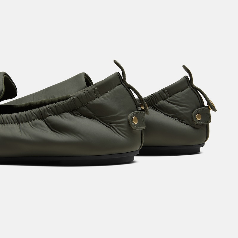 Nylon Travel Loafers (Avoir), Seaweed, EU40 | VIVAIA