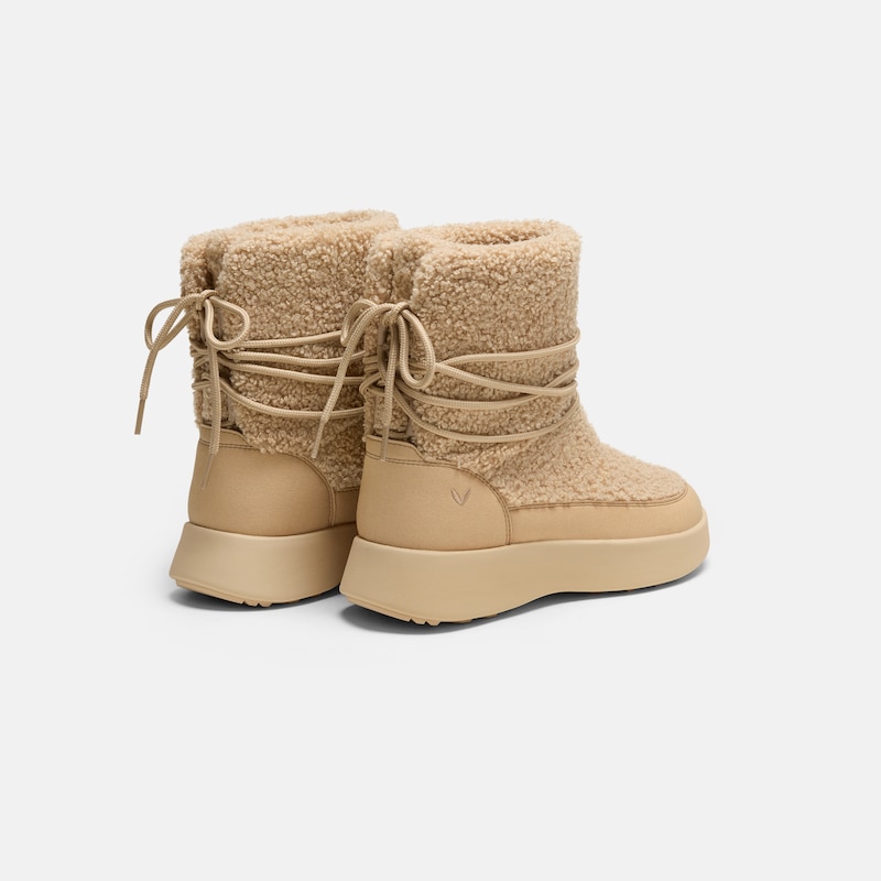Round-Toe Waterproof Warm Boots (Fillis), LATTE, EU39 | VIVAIA