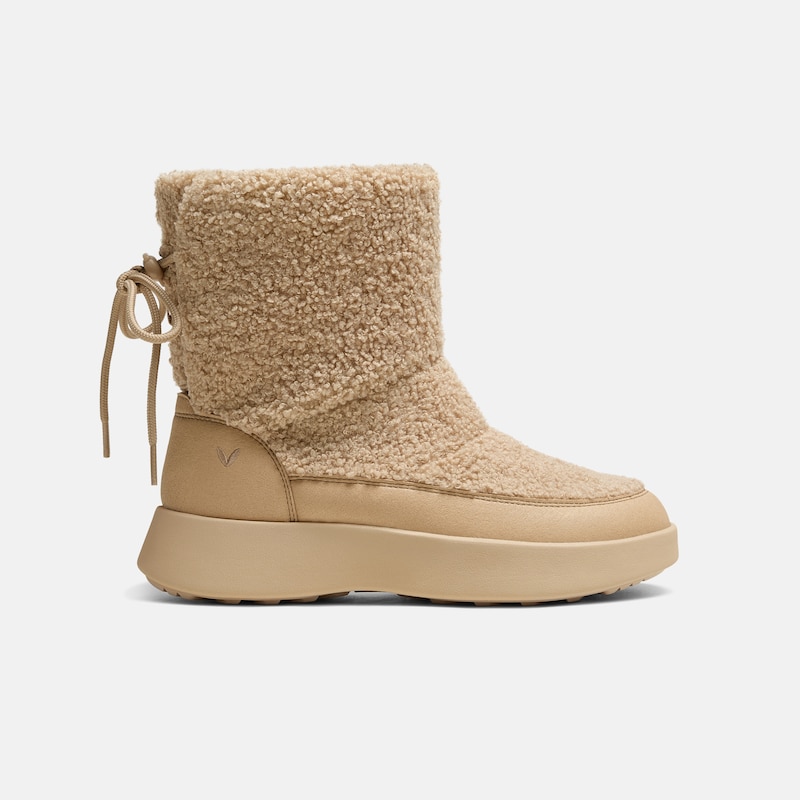 Round-Toe Waterproof Warm Boots (Fillis), LATTE, EU39 | VIVAIA