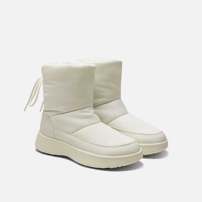 Round-Toe Waterproof Warm Boots (Fillis) - Seashell