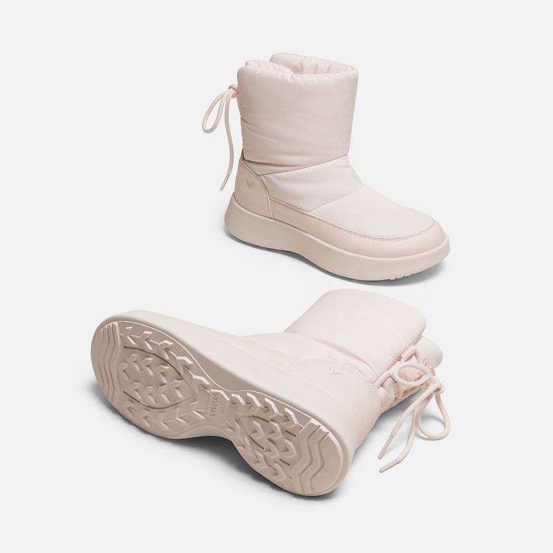 Round-Toe Waterproof Warm Boots (Fillis), Snow Pink, EU43 | VIVAIA