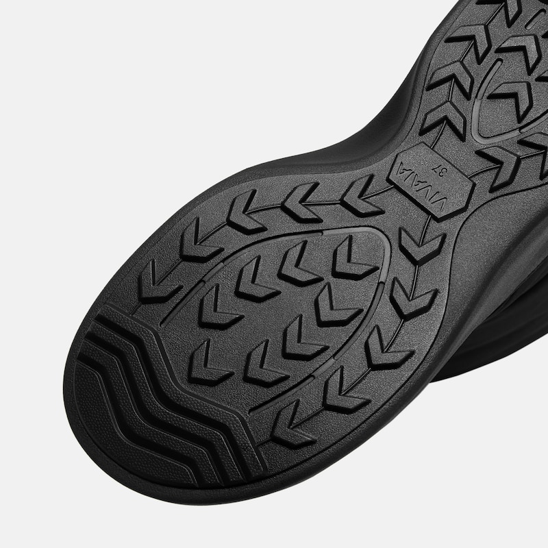 Round-Toe Waterproof Warm Boots (Fillis), Black, EU36 | VIVAIA