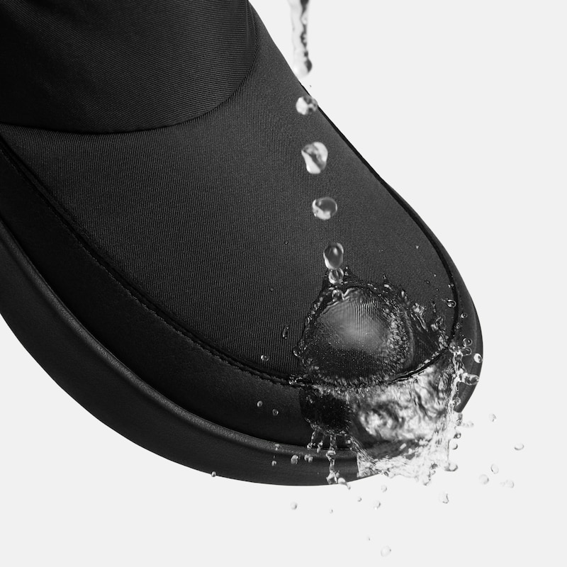 Round-Toe Waterproof Warm Boots (Fillis), Black, EU36 | VIVAIA