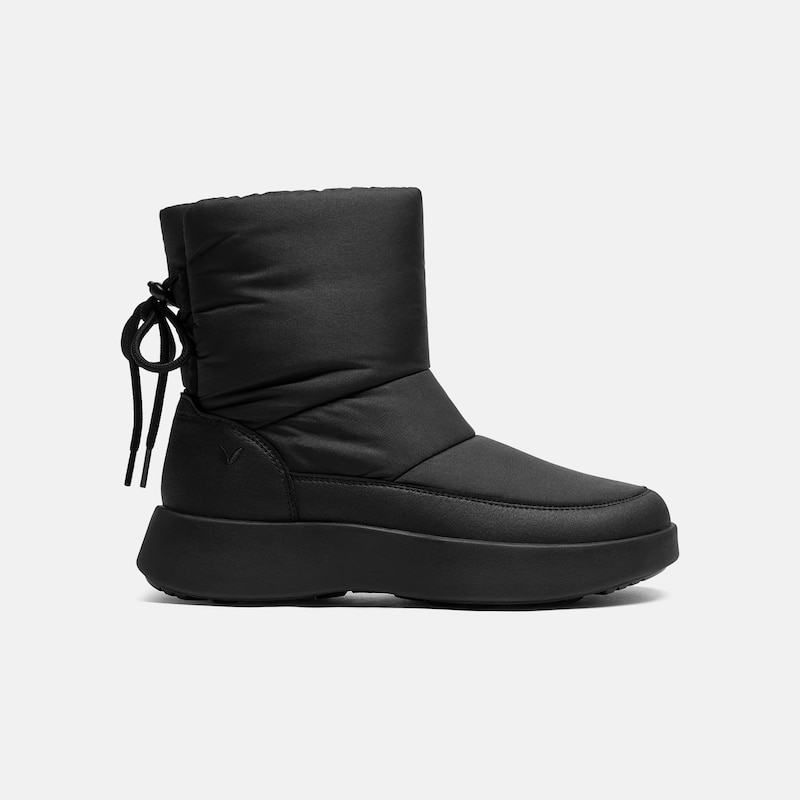 Round-Toe Waterproof Warm Boots (Fillis), Black, EU36 | VIVAIA