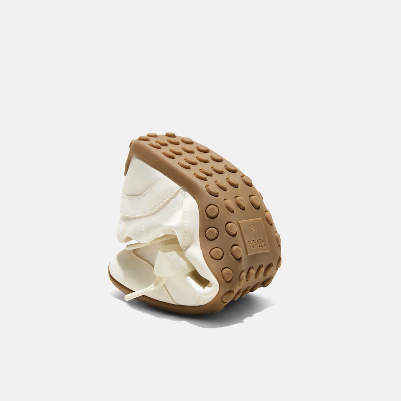 Square-Toe Jogger Sneakerina (Carol), LIGHT GOLD, EU35 | VIVAIA