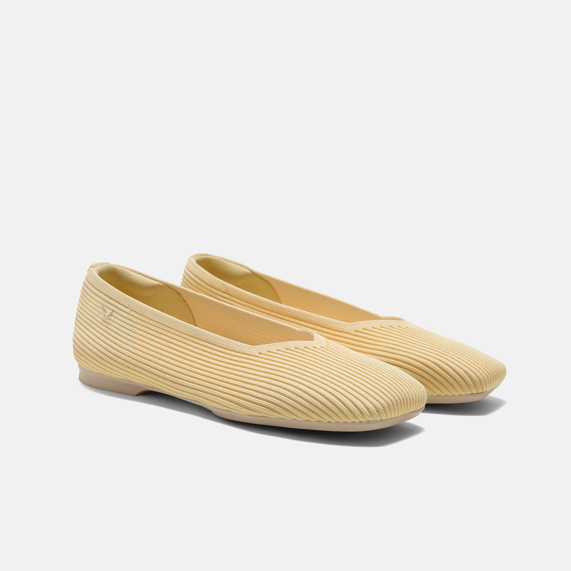 Square-Toe Margot V-Cut Flats (Margot 3.0)