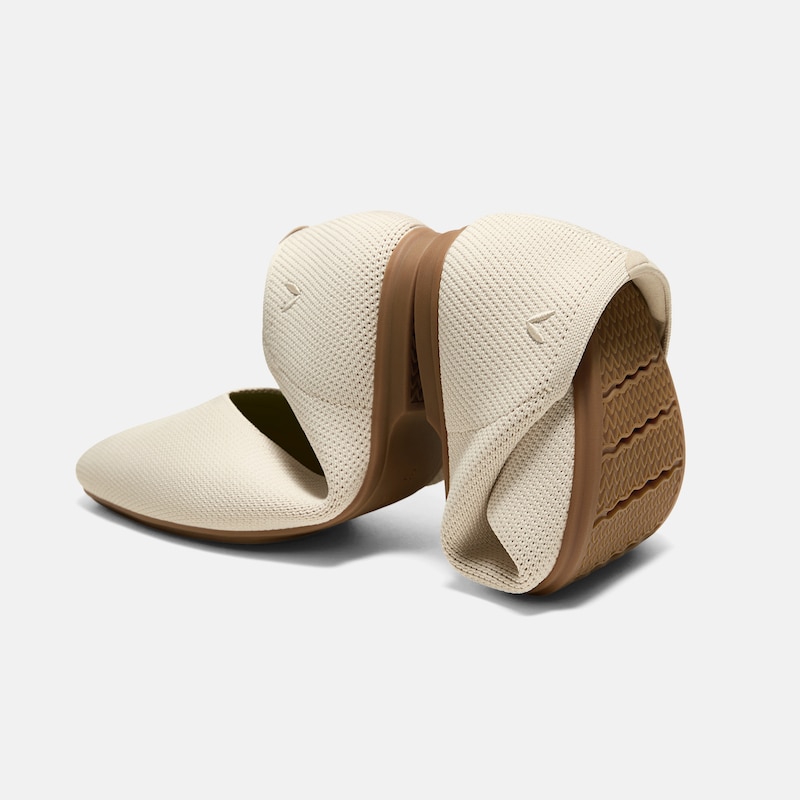 Square-Toe Margot V-Cut Flats (Margot 3.0), CREAM IVORY, EU35 | VIVAIA