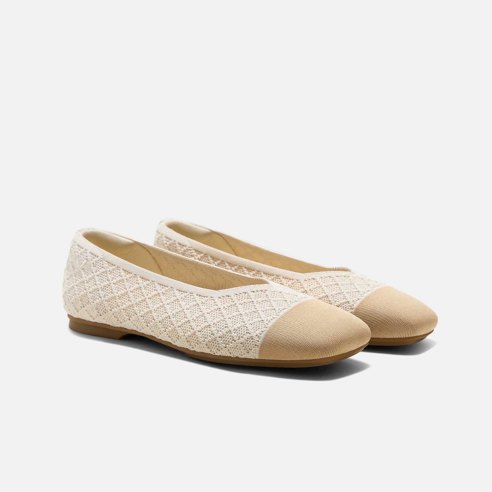 Square-Toe Margot V-Cut Flats (Margot 3.0)