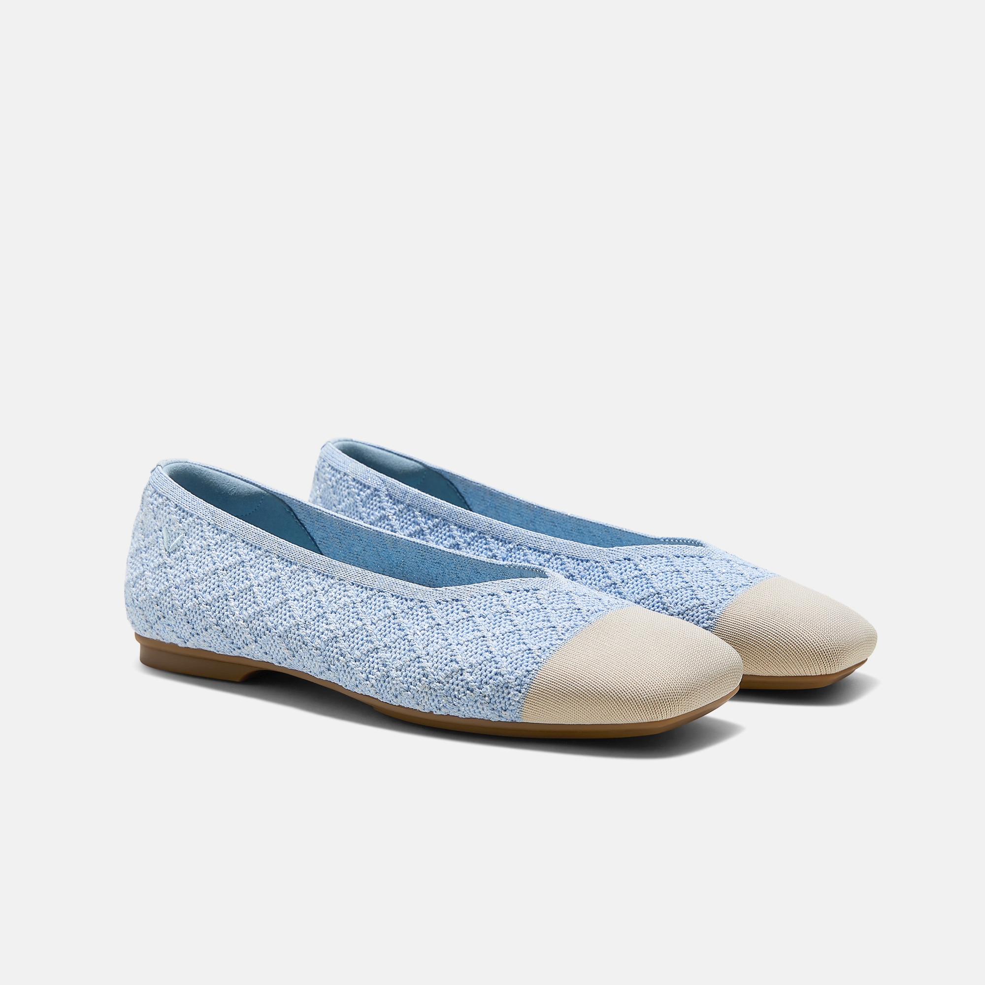 Square-Toe Margot V-Cut Flats (Margot 3.0)