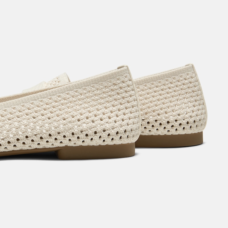 Square-Toe Icon Loafers (Silvie), PALE APRICOT, EU41 | VIVAIA