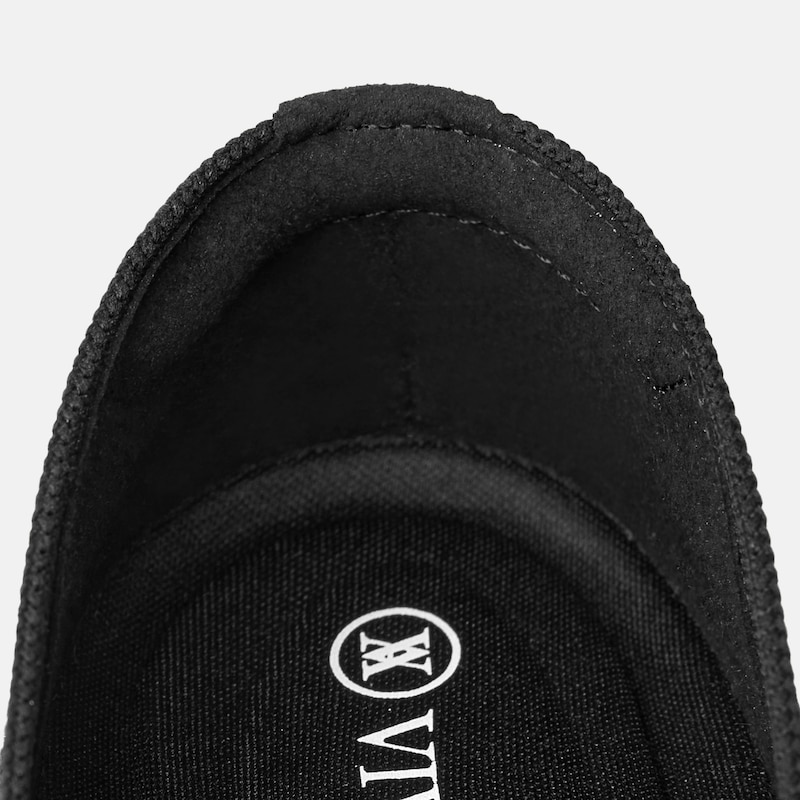 Round-Toe Embroidered Loafers (Audrey), BLACK  CHEETAH, EU40 | VIVAIA