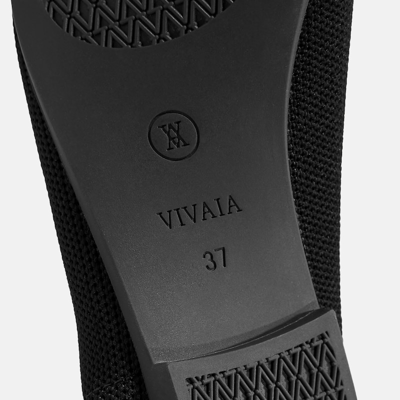 Round-Toe Embroidered Loafers (Audrey), BLACK  CHEETAH, EU40 | VIVAIA